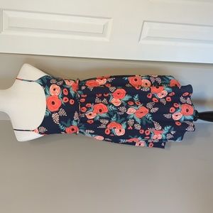 Paper Crown x Rifle Paper Co Posey floral print dress, size SP